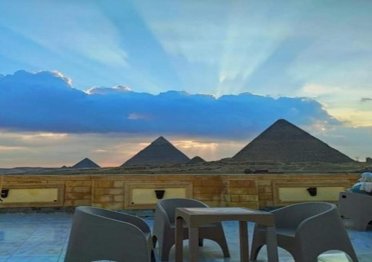 ホテル Hussien Lotus Pyramids View カイロ エクステリア 写真